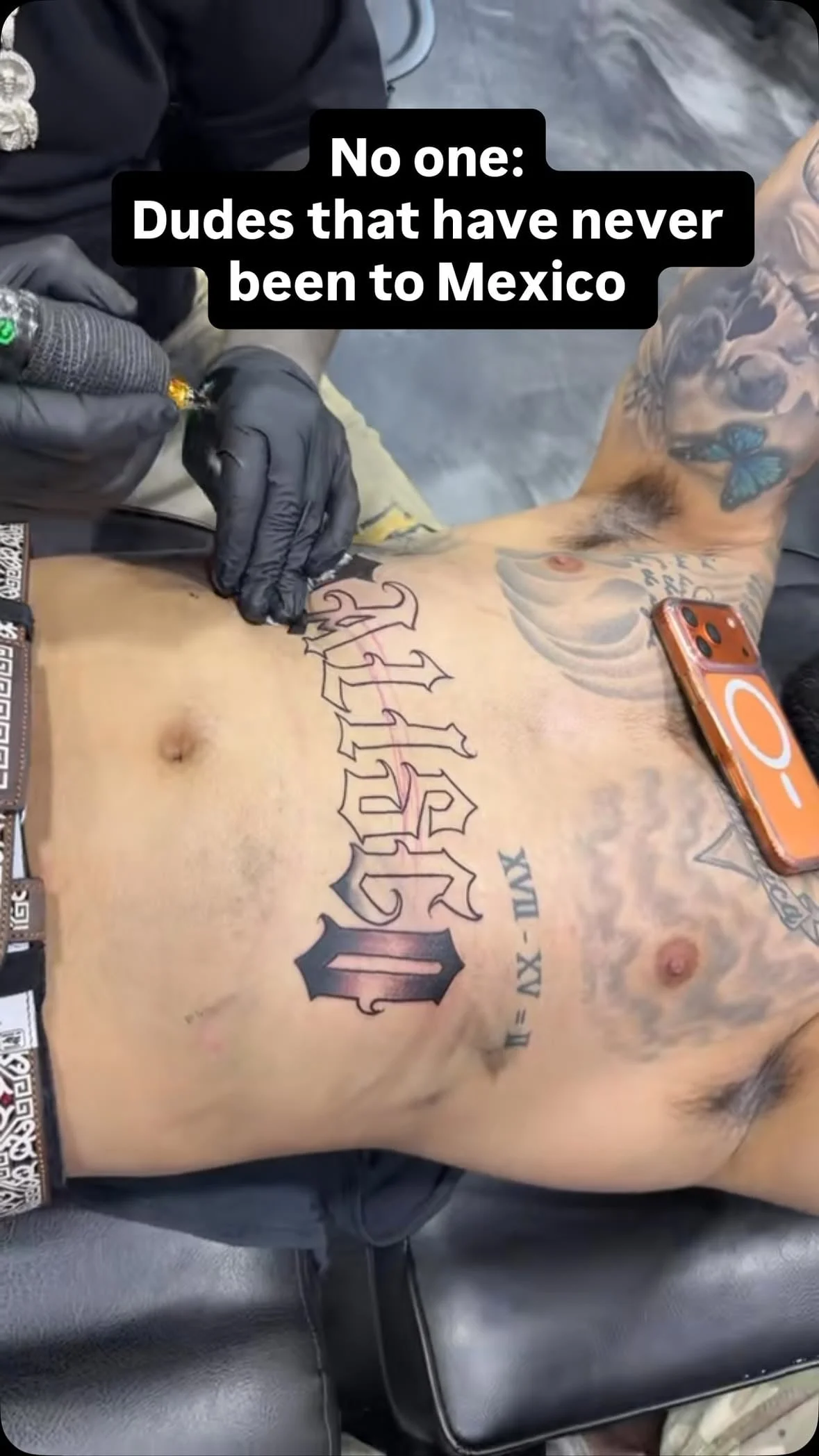 Jalisco Mexican cultural tattoo by Alex Zamora