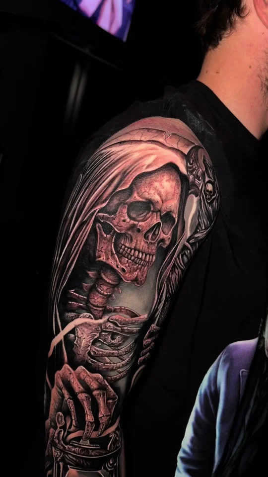 3 day back to back session first tattoo by Alex Zamora